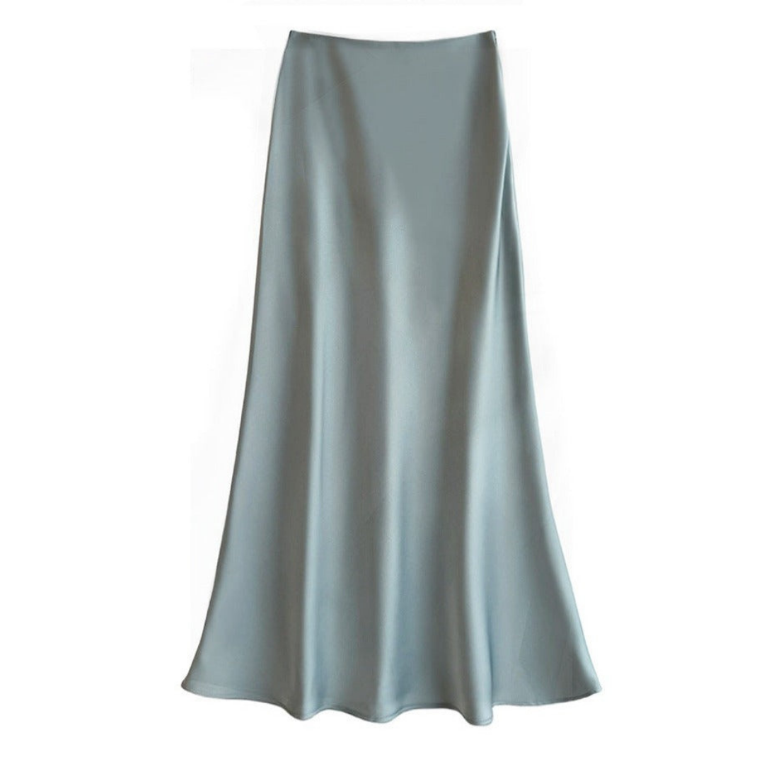 Damen Maxirock mit ausgestelltem Saum