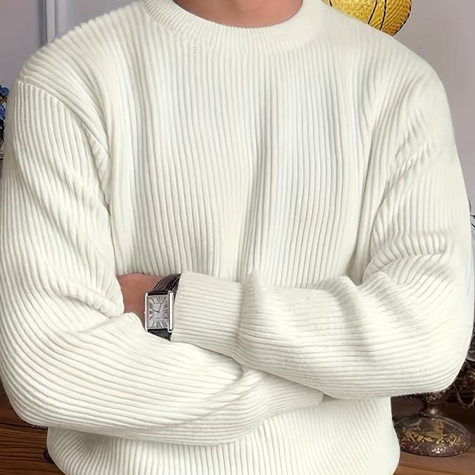 Rundhalspullover für Herren