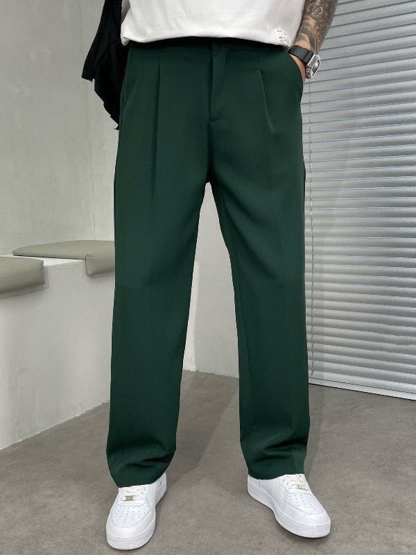 Herrenhose mit geradem Beinschnitt