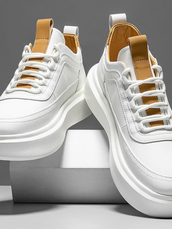 Herren-Sneaker mit klobiger Plateausohle