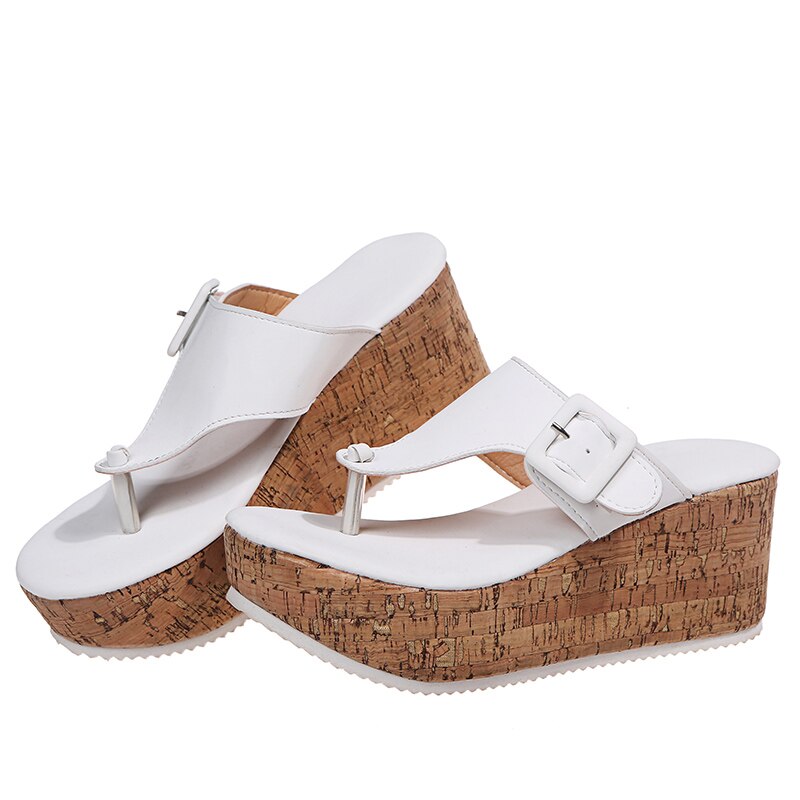 Damen Keilsandalen mit Korksohle