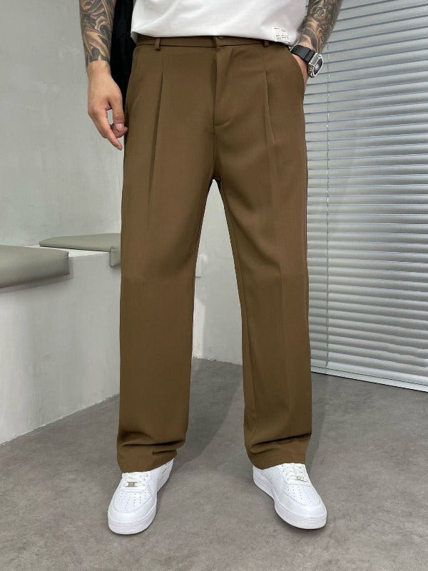 Herrenhose mit geradem Beinschnitt