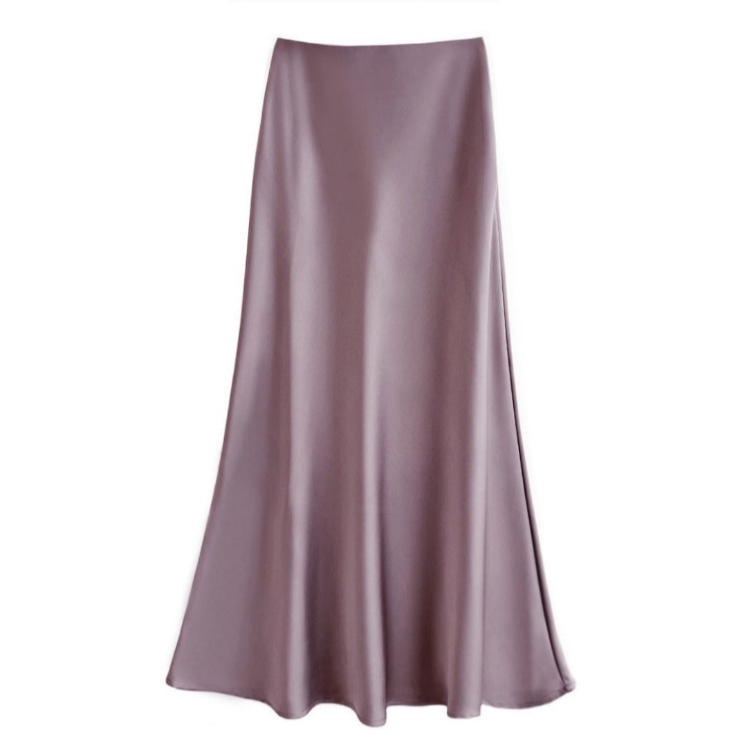 Damen Maxirock mit ausgestelltem Saum