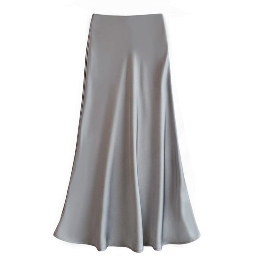 Damen Maxirock mit ausgestelltem Saum