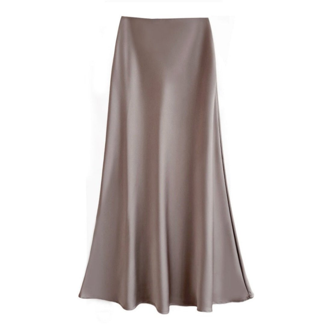 Damen Maxirock mit ausgestelltem Saum