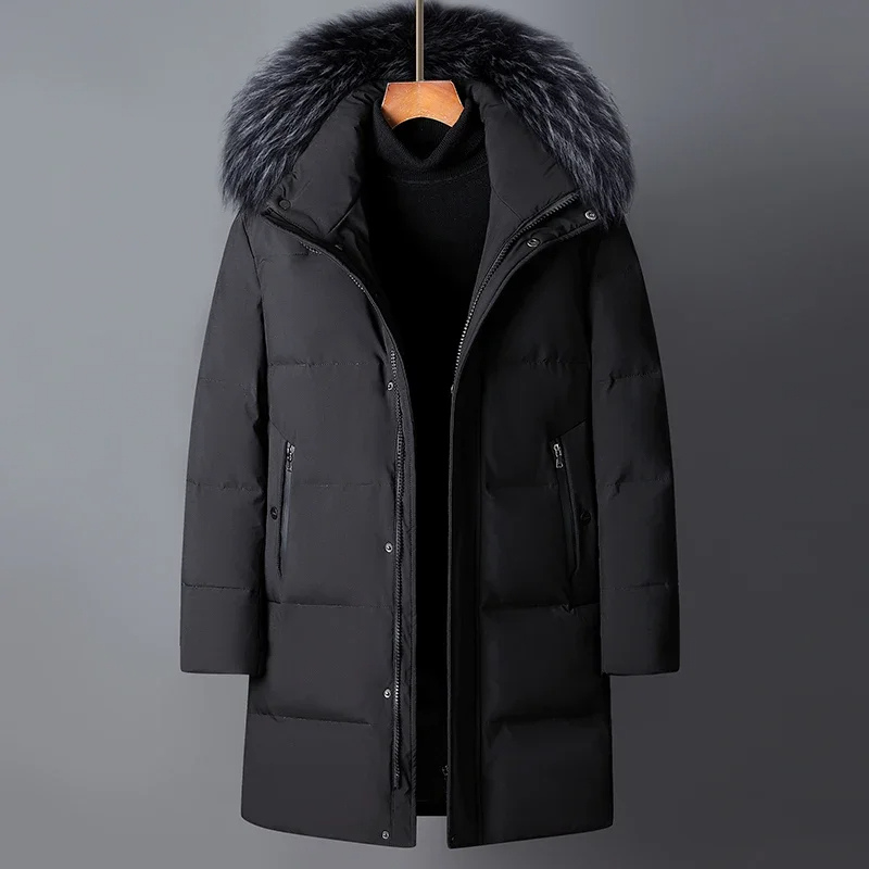 Winterjacke mit Kapuze für Herren