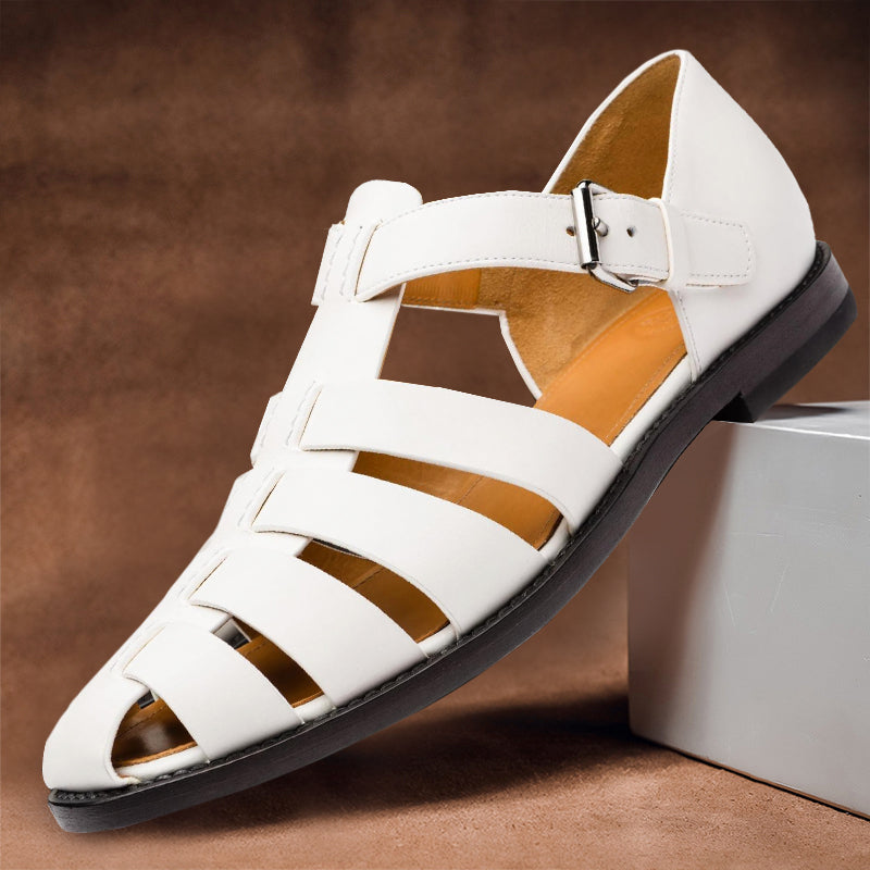 Gladiatorsandalen aus veganem Leder für Herren