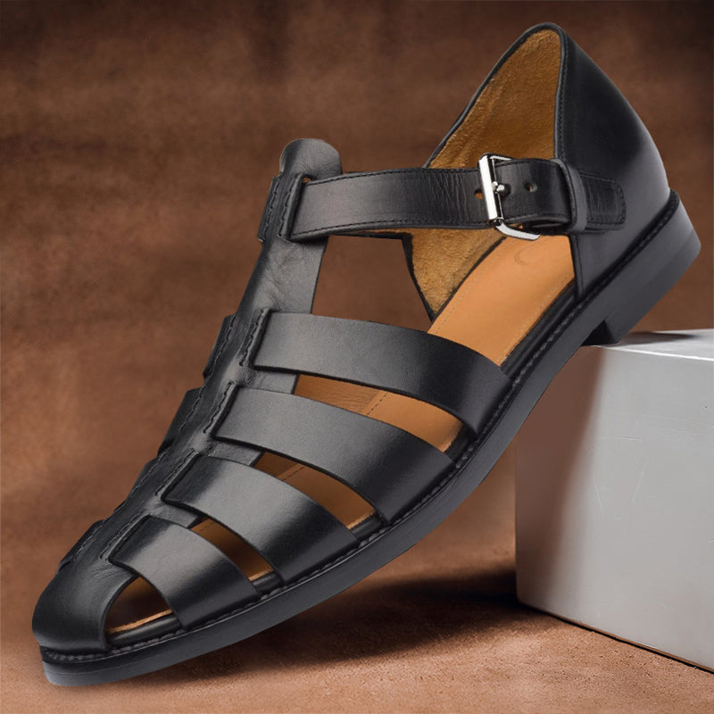 Gladiatorsandalen aus veganem Leder für Herren