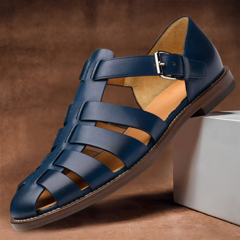 Gladiatorsandalen aus veganem Leder für Herren