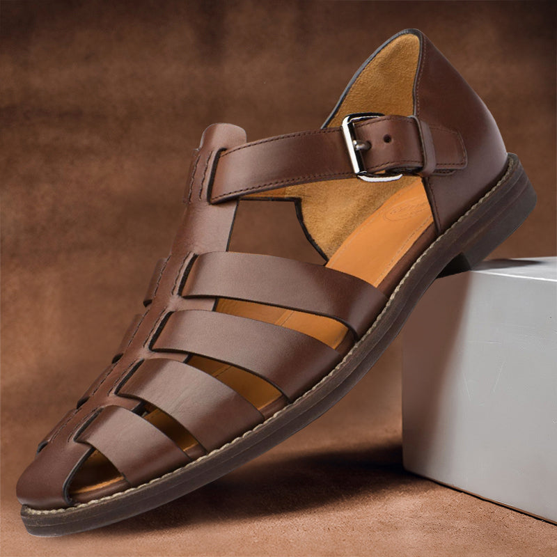 Gladiatorsandalen aus veganem Leder für Herren